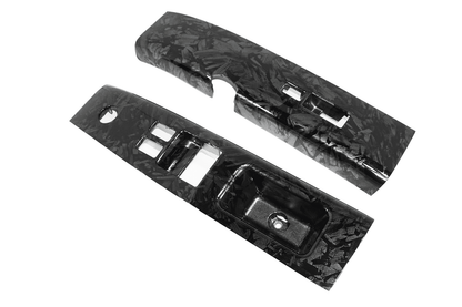 ZSPEC 350z Z33 Interior Door Window Switch Finisher Set, LHD '03-05, Forged Carbon Style - ZSD-010392-  DRIVEN - 1