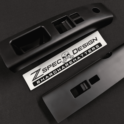 ZSPEC 350z Z33 Interior Door Window Switch Finisher Set for LHD '03-05, Black - ZSD-004254-  DRIVEN - 1
