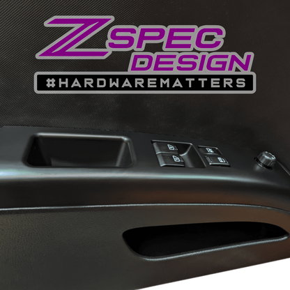 ZSPEC 350z Z33 Interior Door Window Switch Finisher Set for LHD '03-05, Black - ZSD-004254-  DRIVEN - 4