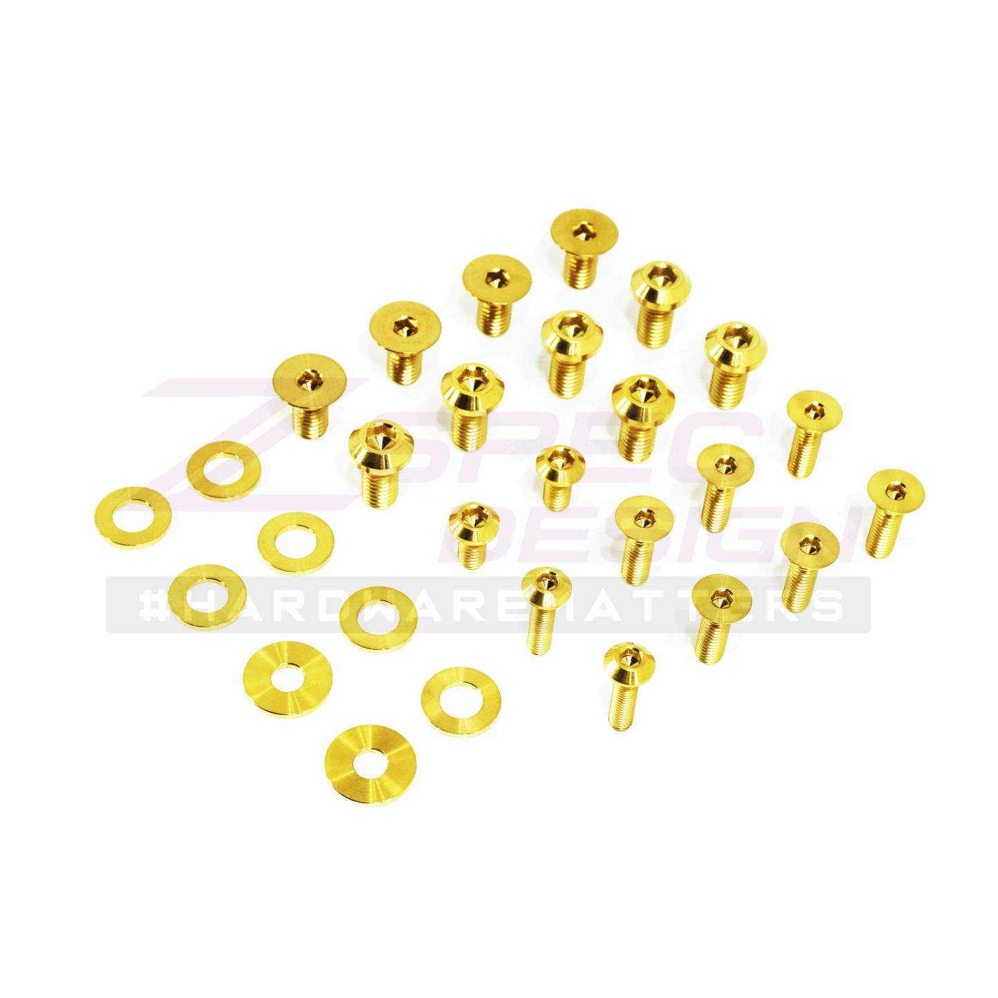 ZSPEC Dress Up Bolts® Fastener Kit, Door Jams Area for Nissan Z34 370z, Titanium - ZSD-200878-ZSD-200885-ZSD-200892-ZSD-200908-ZSD-200915-  DRIVEN - 6