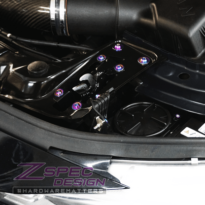 ZSPEC Stage-2 Dress Up Bolts® Fastener Kit for '14-19 BMW 435i F32 3.0T, Titanium - ZSD-200397-ZSD-200403-ZSD-200410-ZSD-200427-ZSD-200434-  DRIVEN - 7