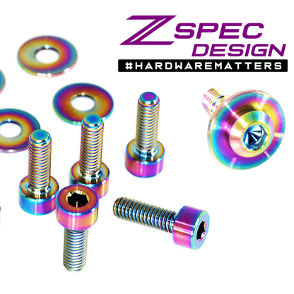 ZSPEC Stage-2 Fastener Kit for '20+ Toyota Supra MKV GR A90, Titanium - ZSD-197284-ZSD-197291-ZSD-197307-ZSD-197314-ZSD-197321-  DRIVEN - 11