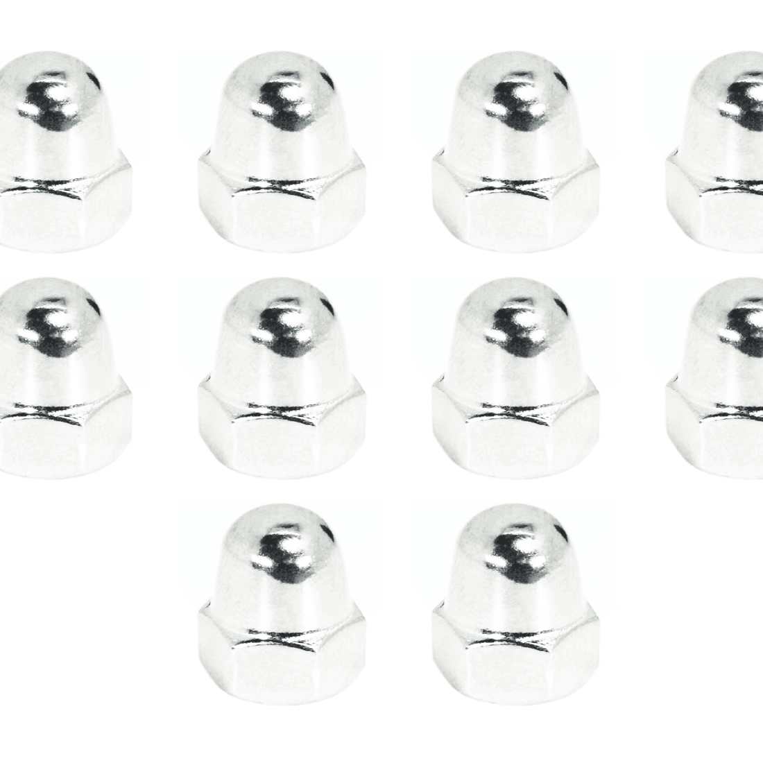 ZSPEC M5-0.8 Acorn Nuts , SUS304 Stainless Steel, 10-Pack - ZSD-567988-  DRIVEN - 1
