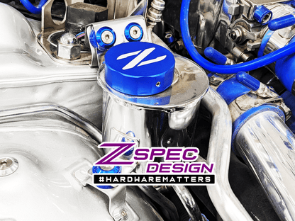 ZSPEC Reservoir Cap Cover Set (BMC, CMC, PS, CO) for Nissan Z32 300zx, Billet Aluminum - ZSD-755309-ZSD-755316-ZSD-755323-ZSD-755330-ZSD-755347-  DRIVEN - 12