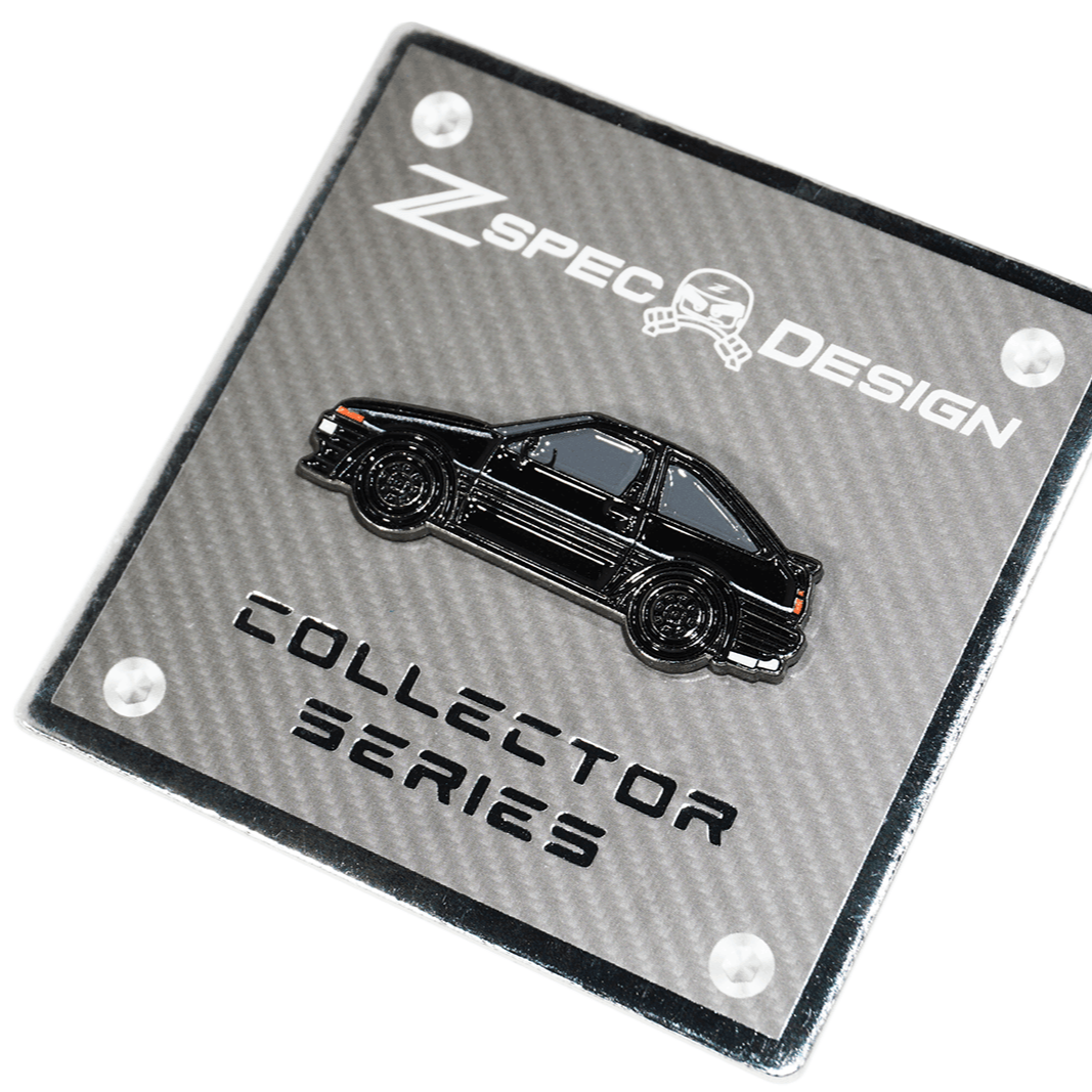 ZSPEC Toyota Corolla AE86 Tribute Lapel / Hat Pin - ZSD-001925-ZSD-001932-ZSD-001949-ZSD-001956-  DRIVEN - 3