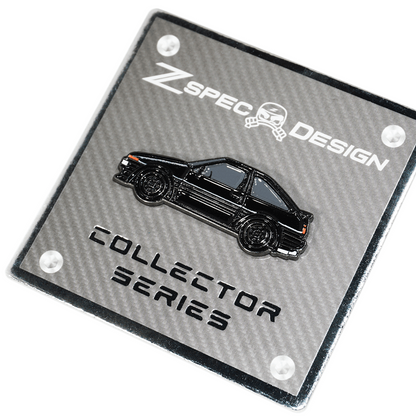 ZSPEC Toyota Corolla AE86 Tribute Lapel / Hat Pin - ZSD-001925-ZSD-001932-ZSD-001949-ZSD-001956-  DRIVEN - 3