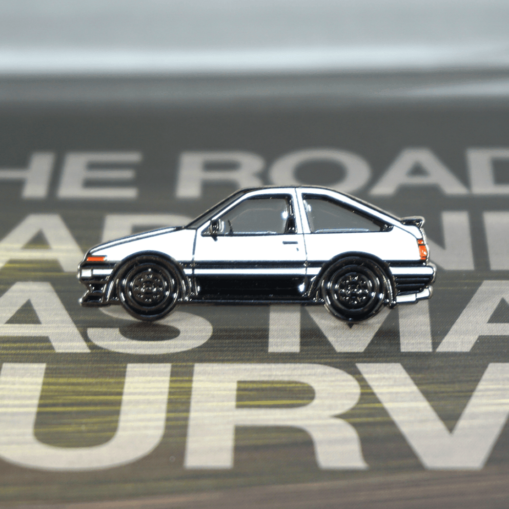 ZSPEC Toyota Corolla AE86 Tribute Lapel / Hat Pin - ZSD-001925-ZSD-001932-ZSD-001949-ZSD-001956-  DRIVEN - 4