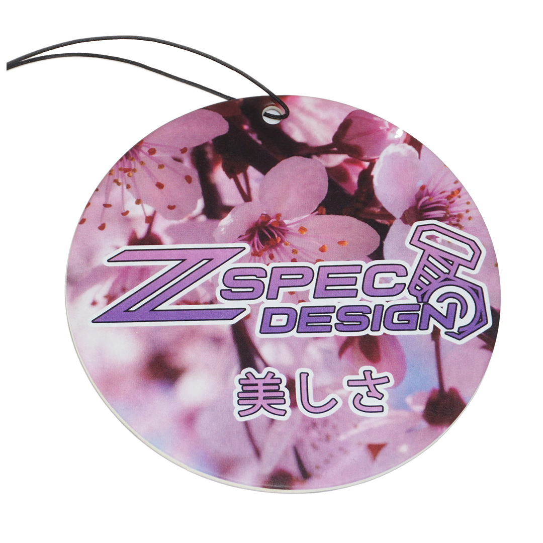 3" Round Sakura (Cherry-Blossom) Scented Air Freshener - ZSD-201646-  DRIVEN - 1
