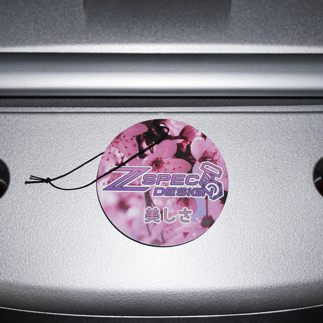 3" Round Sakura (Cherry-Blossom) Scented Air Freshener - ZSD-201646-  DRIVEN - 3