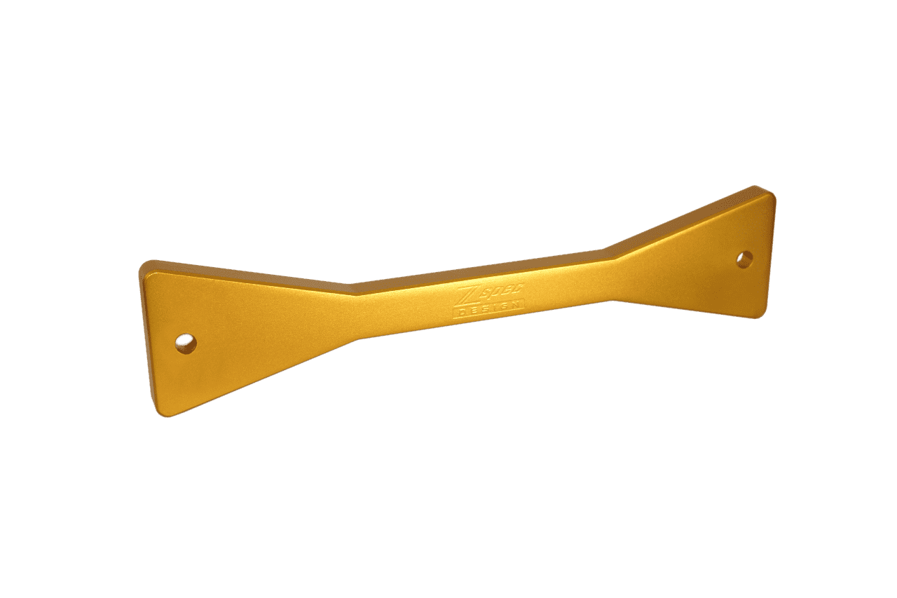 ZSPEC Battery Hold Down/Bracket, Billet Aluminum & Anodized, for use with factory rods - ZSD-009617-ZSD-009624-ZSD-009631-ZSD-009648-ZSD-009655-  DRIVEN - 7