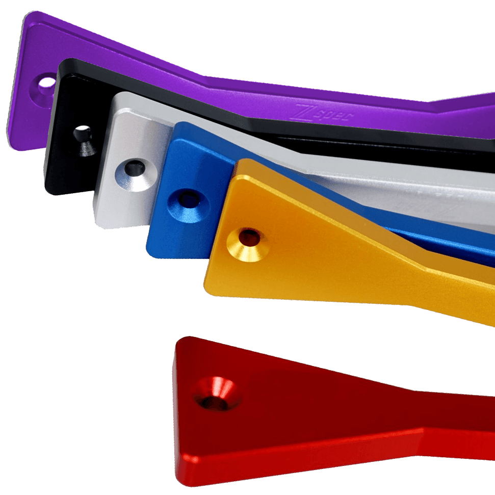 ZSPEC Battery Hold Down/Bracket for Nissan Titan A61, Anodized Billet Aluminum - ZSD-376290-ZSD-376306-ZSD-376313-ZSD-376320-ZSD-376337-  DRIVEN - 1