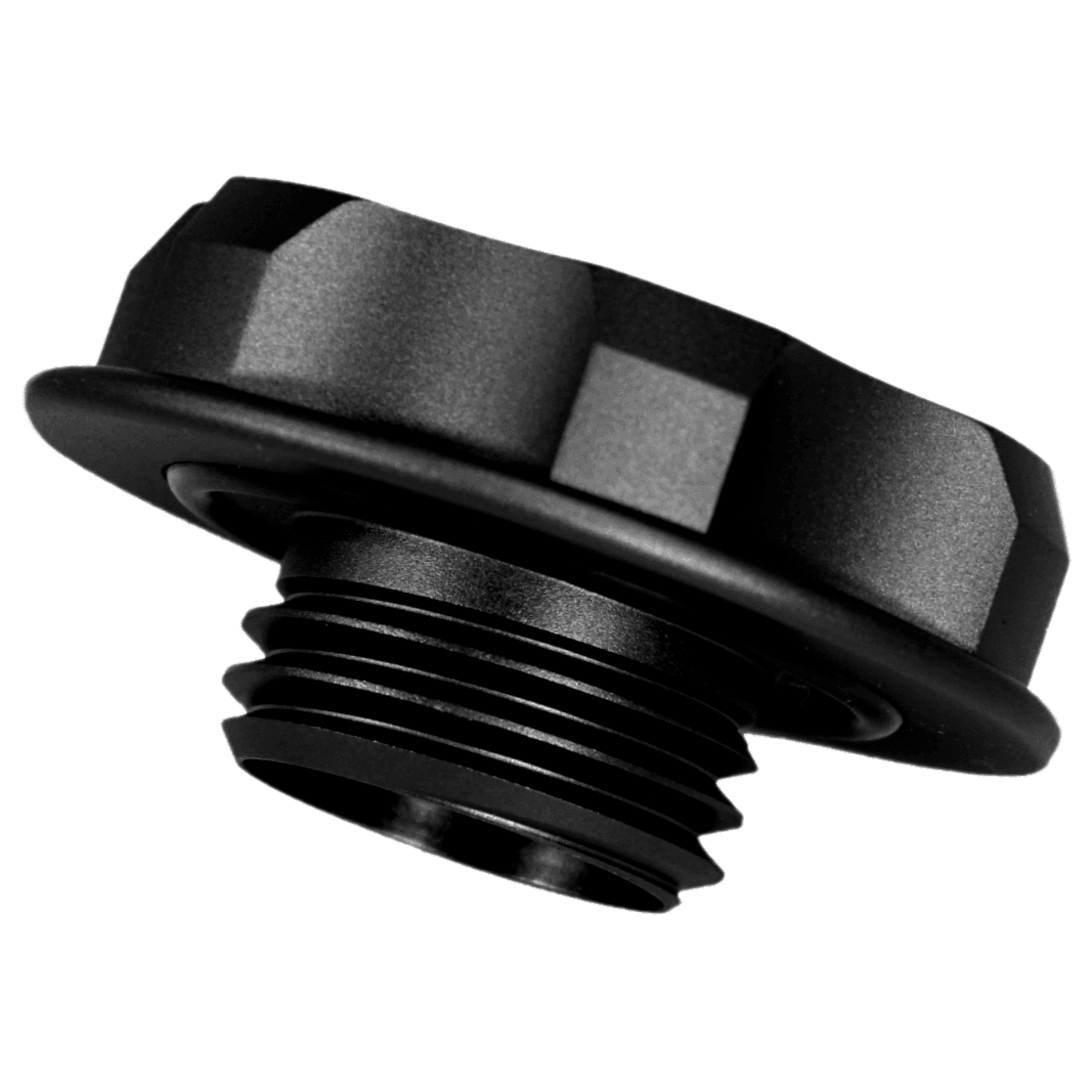 ZSPEC Billet Oil Filler Cap for Nissan/Infiniti/Datsun, Black Cap w/ Titanium Accent - ZSD-386244-ZSD-386251-ZSD-386268-ZSD-386275-ZSD-386282-  DRIVEN - 2