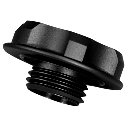 ZSPEC Billet Oil Filler Cap for Nissan/Infiniti/Datsun, Black Cap w/ Titanium Accent - ZSD-386244-ZSD-386251-ZSD-386268-ZSD-386275-ZSD-386282-  DRIVEN - 2