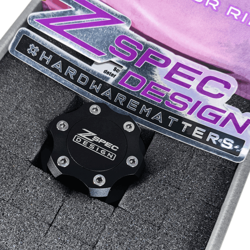 ZSPEC Billet Oil Filler Cap for Nissan/Infiniti/Datsun, Blue Cap w/ Titanium Accents - ZSD-386893-ZSD-386909-ZSD-386916-ZSD-386923-ZSD-386930-  DRIVEN - 6