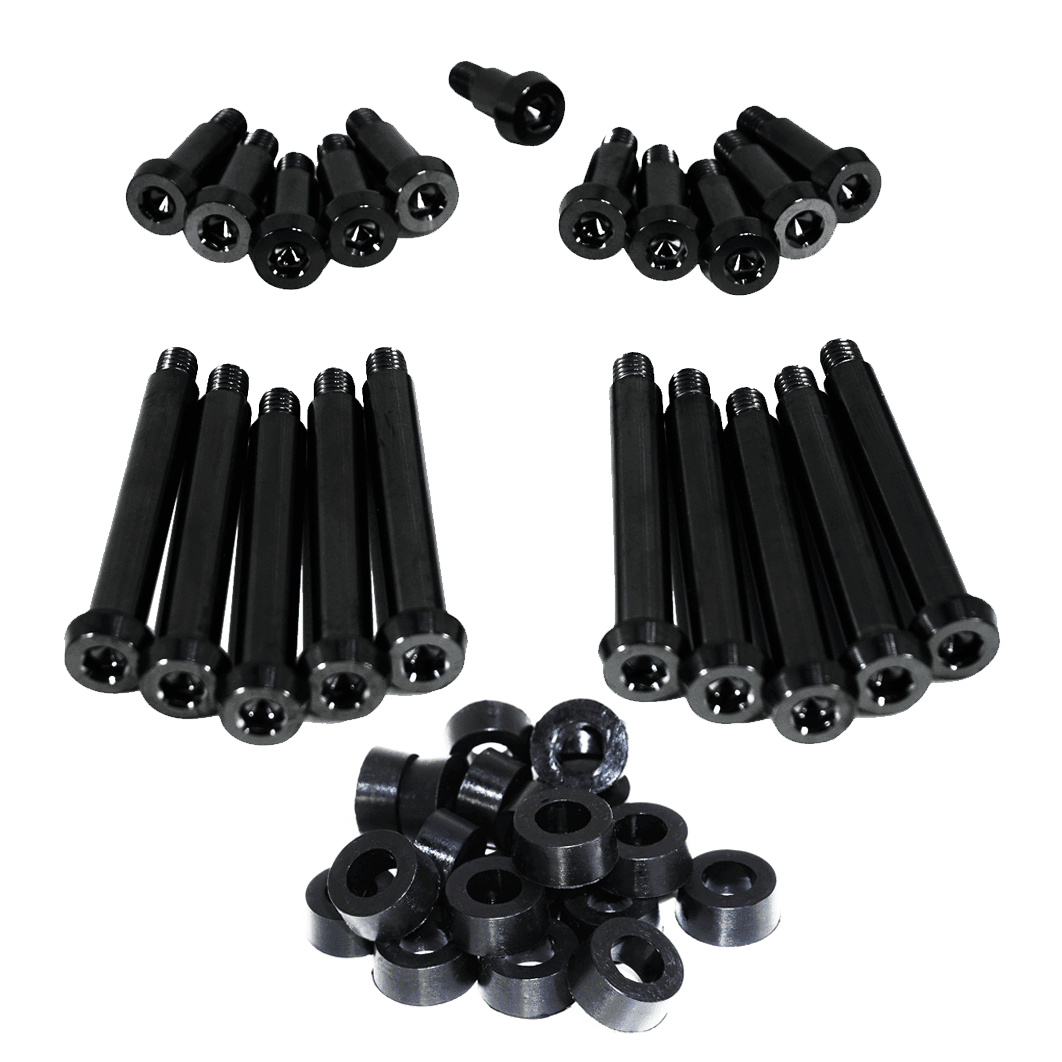 ZSPEC Shoulder-Bolt Timing Covers Fasteners w/ Bushings, Nissan 300zx Z32, Titanium - ZSD-569395-ZSD-569401-ZSD-569418-ZSD-569425-ZSD-569432-  DRIVEN - 16