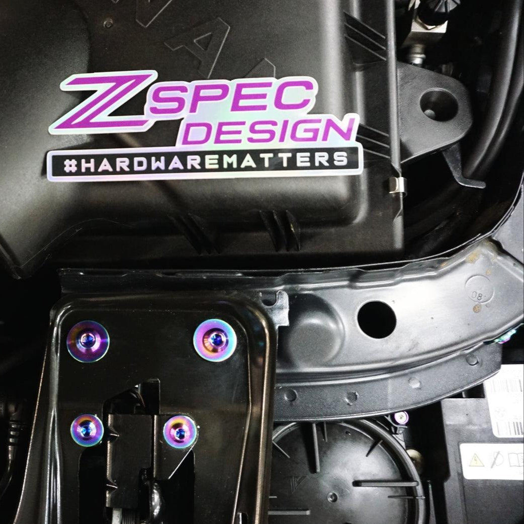 ZSPEC Stage-2 Dress Up Bolts® Fastener Kit for '14-18 BMW 340i F34 3.0T, Titanium - ZSD-580932-ZSD-580949-ZSD-580956-ZSD-580963-ZSD-580970-  DRIVEN - 15