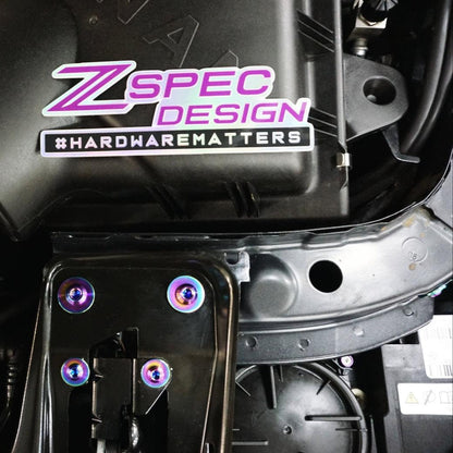 ZSPEC Stage-2 Dress Up Bolts® Fastener Kit for '14-18 BMW 340i F34 3.0T, Titanium - ZSD-580932-ZSD-580949-ZSD-580956-ZSD-580963-ZSD-580970-  DRIVEN - 15