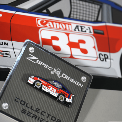 ZSPEC BSR-Racing Datsun #33 Tribute Lapel / Hat Pin - ZSD-758706-  DRIVEN - 5
