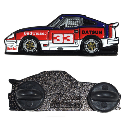 ZSPEC BSR-Racing Datsun #33 Tribute Lapel / Hat Pin - ZSD-758706-  DRIVEN - 3
