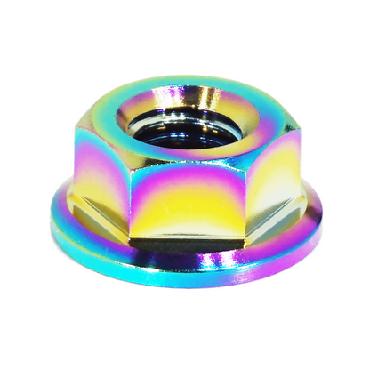 ZSPEC M5-0.8 Metric Flare Nut, Titanium Grade-5, Per Each - ZSD-004391-ZSD-004407-ZSD-004414-ZSD-004421-ZSD-004438-  DRIVEN - 7