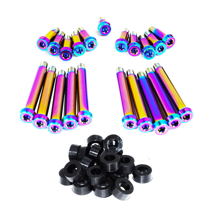 ZSPEC Shoulder-Bolt Timing Covers Fasteners w/ Bushings, Nissan 300zx Z32, Titanium - ZSD-569395-ZSD-569401-ZSD-569418-ZSD-569425-ZSD-569432-  DRIVEN - 7