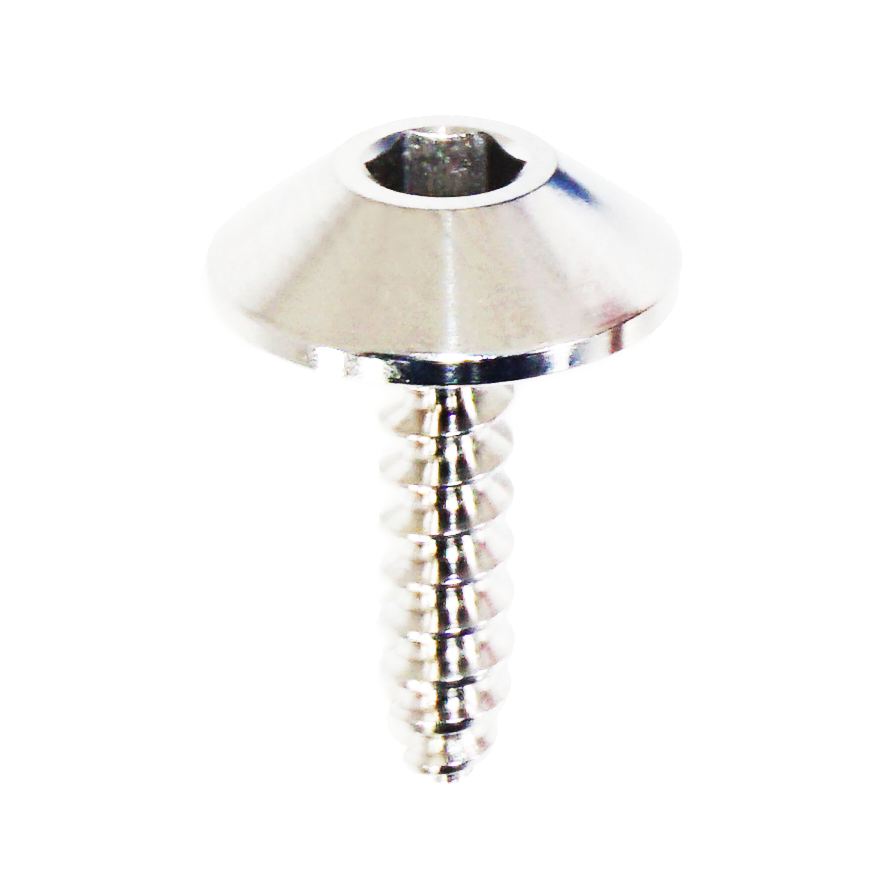 ZSPEC Angled Coarse M4x16mm Fastener, Titanium Grade-5, per Each - ZSD-201677-ZSD-201684-ZSD-201691-ZSD-201707-ZSD-201714-  DRIVEN - 7