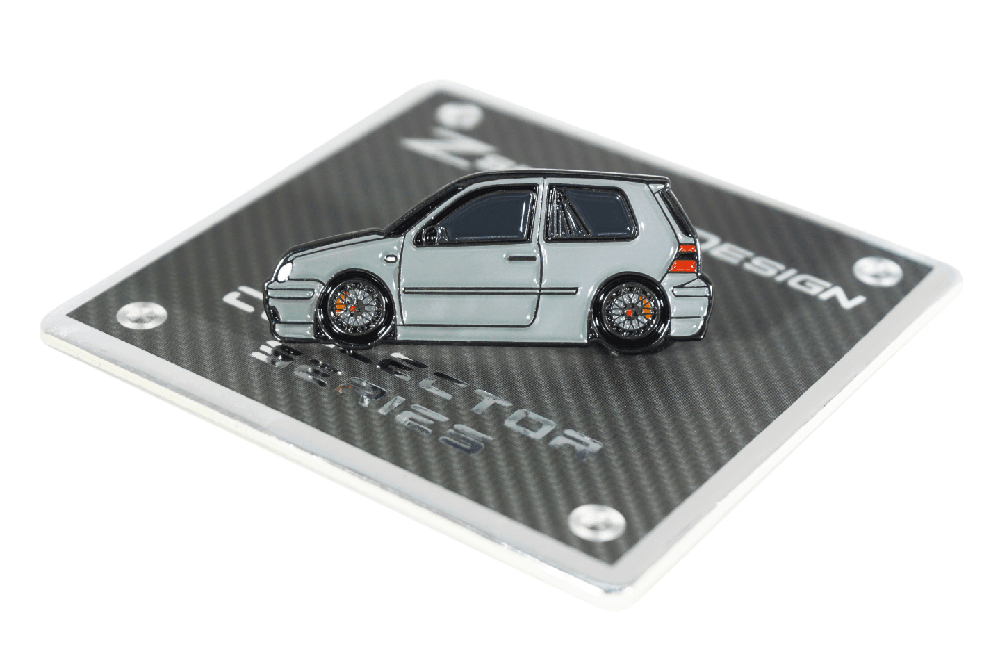 ZSPEC Collector Lapel / Hat Pin - Tribute to the MK4 Golf VW - ZSD-387425-ZSD-387432-ZSD-387449-ZSD-387456-  DRIVEN - 3