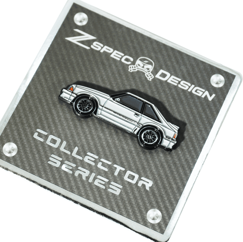 ZSPEC Collector Lapel / Hat Pin - Tribute to the Ford Mustang Fox-Body - ZSD-764011-ZSD-764028-ZSD-764035-ZSD-764042-  DRIVEN - 5