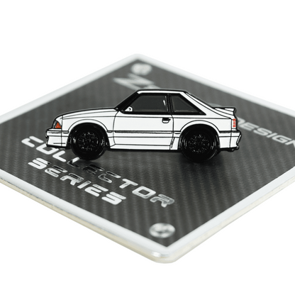 ZSPEC Collector Lapel / Hat Pin - Tribute to the Ford Mustang Fox-Body - ZSD-764011-ZSD-764028-ZSD-764035-ZSD-764042-  DRIVEN - 2