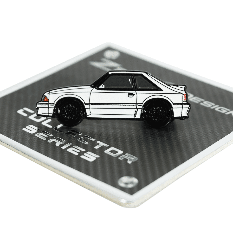 ZSPEC Collector Lapel / Hat Pin - Tribute to the Ford Mustang Fox-Body - ZSD-764011-ZSD-764028-ZSD-764035-ZSD-764042-  DRIVEN - 7