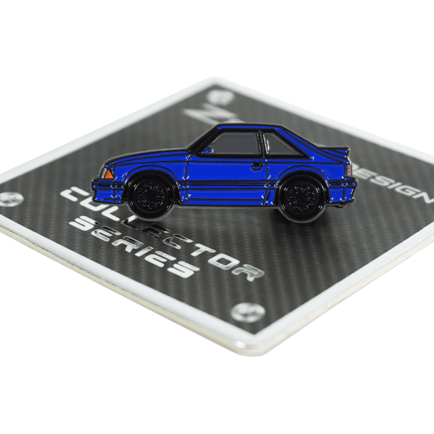 ZSPEC Collector Lapel / Hat Pin - Tribute to the Ford Mustang Fox-Body - ZSD-764011-ZSD-764028-ZSD-764035-ZSD-764042-  DRIVEN - 3