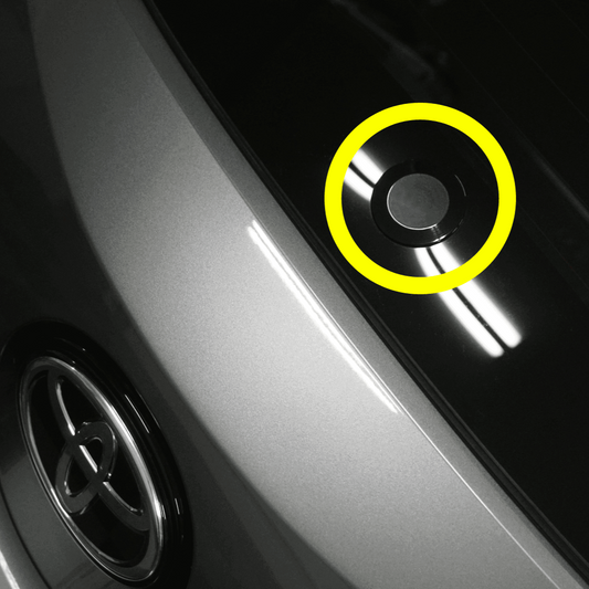 ZSPEC 44mm Rear Wiper Hole-Cover/Cap/Plug, Weatherproof, fits GR Corolla, Black - ZSD-186882-  DRIVEN - 1
