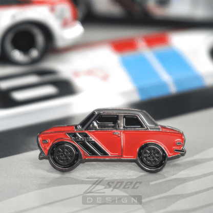 ZSPEC Datsun 510 "Daily Driver" Lapel / Hat Pin - ZSD-759147-ZSD-759154-ZSD-759161-ZSD-759178-ZSD-759185-  DRIVEN - 4