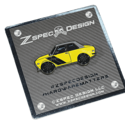 ZSPEC Datsun 510 "Daily Driver" Lapel / Hat Pin - ZSD-759147-ZSD-759154-ZSD-759161-ZSD-759178-ZSD-759185-  DRIVEN - 1