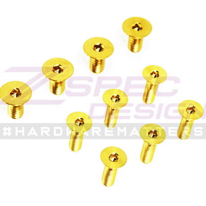 ZSPEC Dress Up Bolts® Fastener Kit, Door Jams Area for Nissan 300zx Z31, Titanium - ZSD-201110-ZSD-201127-ZSD-201134-ZSD-201141-ZSD-201158-  DRIVEN - 5