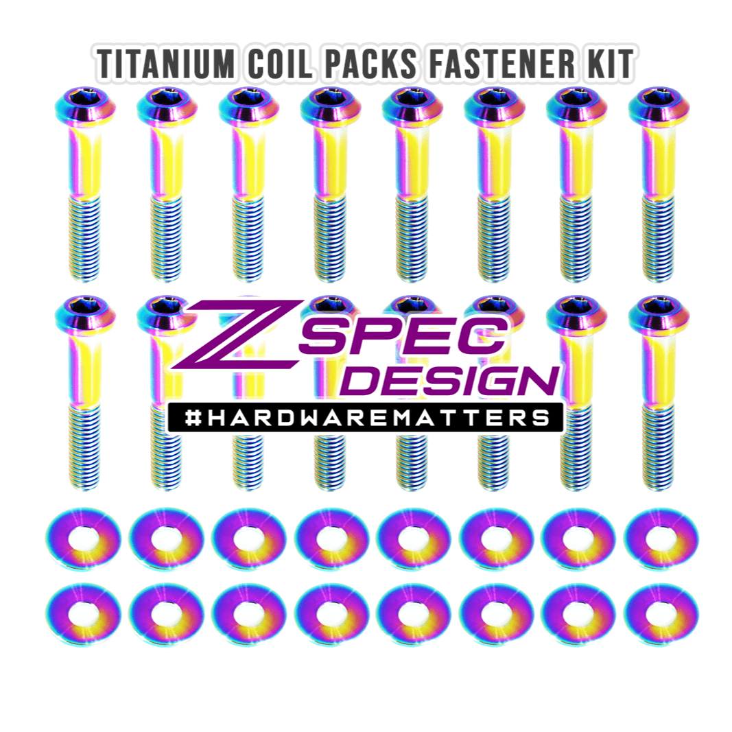 ZSPEC Titanium Coil Packs Fastener Kit for '16+ Chevy V8 Camaro SS - ZSD-202124-ZSD-202131-ZSD-202148-ZSD-202155-ZSD-202162-  DRIVEN - 3