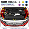 ZSPEC Stage-1 Engine Bay Fastener Kit for 16+ Nissan Titan 5.6L, Titanium
