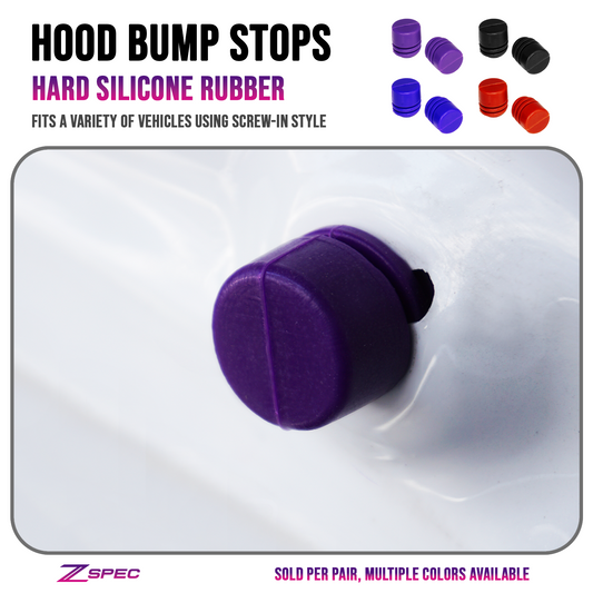 ZSPEC Hood Bump Stops, Hard Silicone Rubber, 2-Pack - ZSD-198939-ZSD-198946-ZSD-198953-ZSD-198960-  DRIVEN - 1