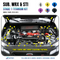 ZSPEC Stage-1 Dress Up Bolts® Fastener Kit for '15-21 Subaru WRX & STI, Grade-5 Titanium