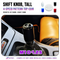 ZSPEC Shift Knob, M10-1.25, Delrin & Stainless, 207 Grams, 4-Speed Pattern