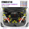 ZSPEC Stage-3 Dress Up Bolts® Fastener Kit for '18+ Stinger GT, Titanium & Billet