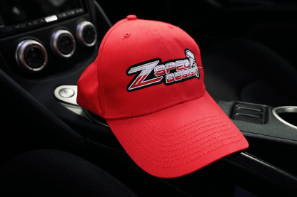 ZSPEC Design Lightweight Cotton Baseball-Style Hats, Red or Black, Adjustable - ZSD-385179-ZSD-385186-  DRIVEN - 2