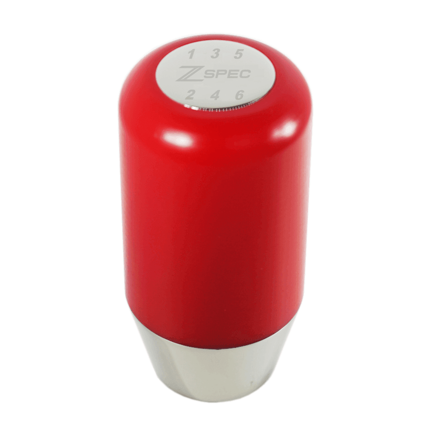ZSPEC Shift Knob, M10-1.5, Delrin & Stainless, 6-Speed Shift Pattern Coin - ZSD-393525-ZSD-393532-ZSD-393549-ZSD-393556-  DRIVEN - 10