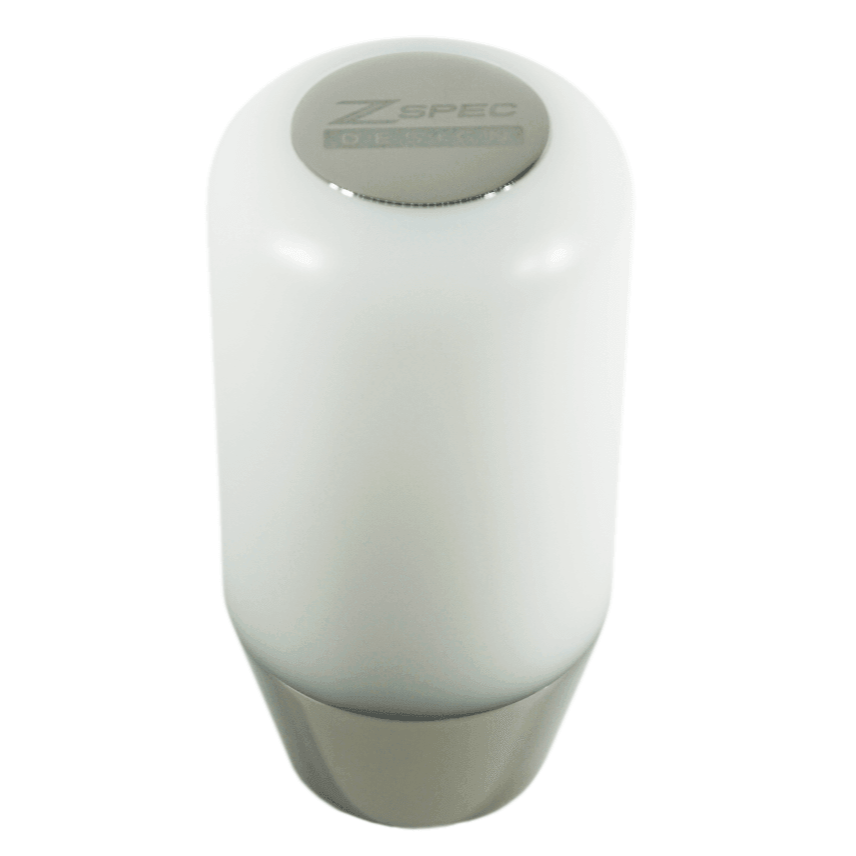 ZSPEC Shift Knob, M8-1.25, Delrin & Stainless, 4-Speed Shift Pattern Coin - ZSD-393686-ZSD-393693-ZSD-393709-ZSD-393716-  DRIVEN - 14