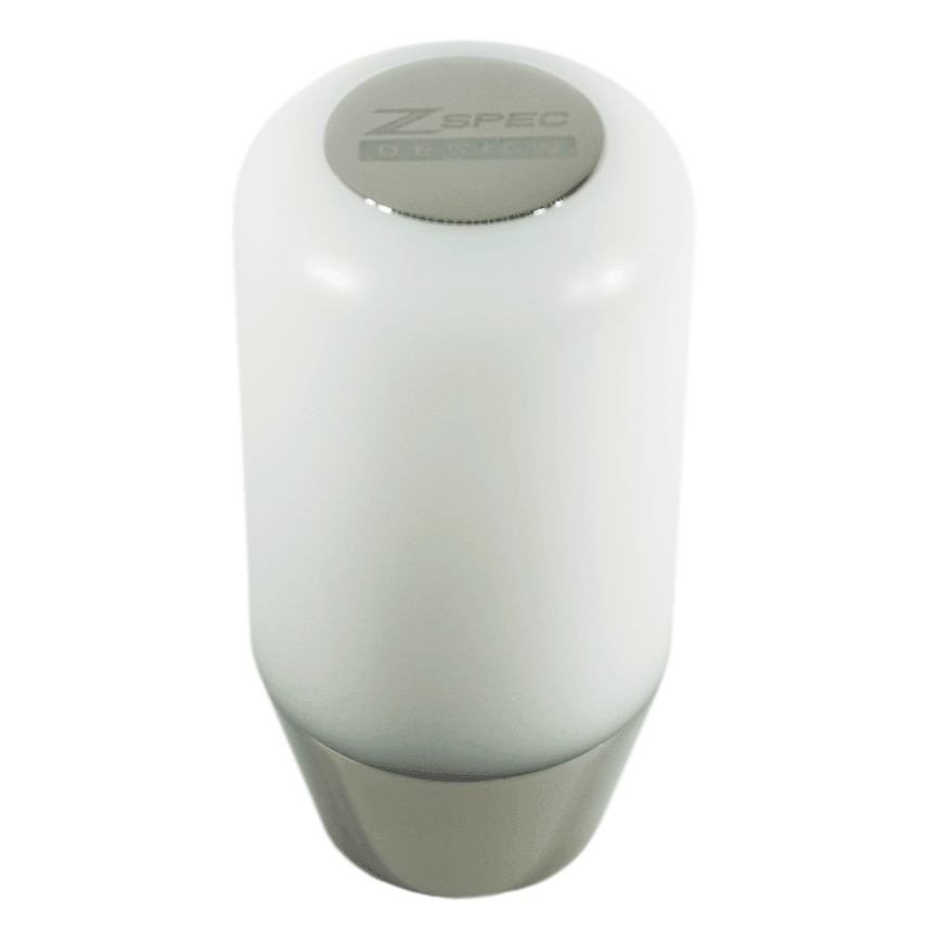 ZSPEC Shift Knob, M8-1.25, Delrin & Stainless, 4-Speed Shift Pattern Coin - ZSD-393686-ZSD-393693-ZSD-393709-ZSD-393716-  DRIVEN - 5
