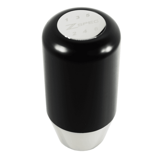 ZSPEC Shift Knob, M12-1.25, Delrin & Stainless, 6-Speed Shift Pattern Coin - ZSD-393280-ZSD-393297-ZSD-393303-ZSD-393310-  DRIVEN - 1