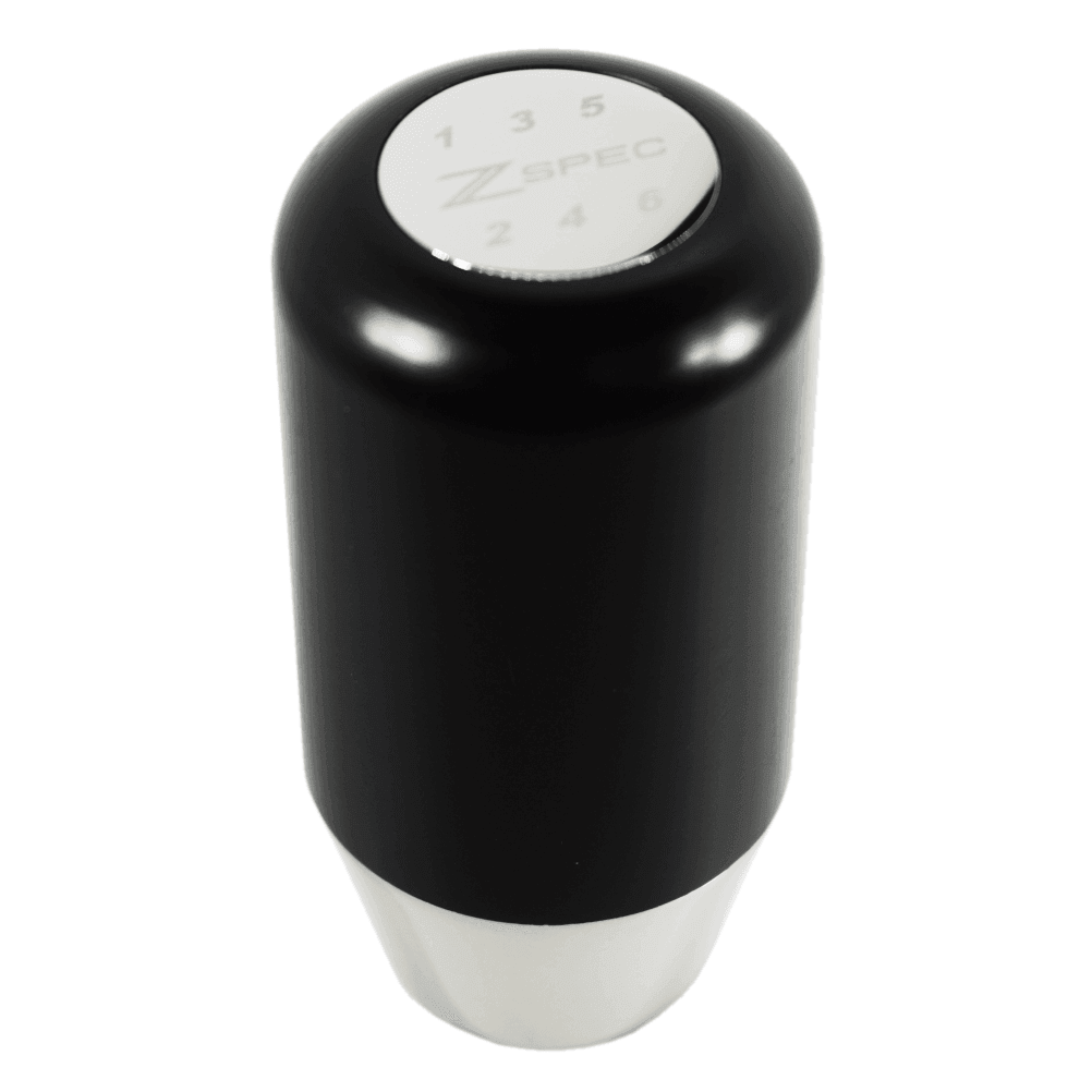 ZSPEC Shift Knob, M10-1.5, Delrin & Stainless, 6-Speed Shift Pattern Coin - ZSD-393525-ZSD-393532-ZSD-393549-ZSD-393556-  DRIVEN - 12
