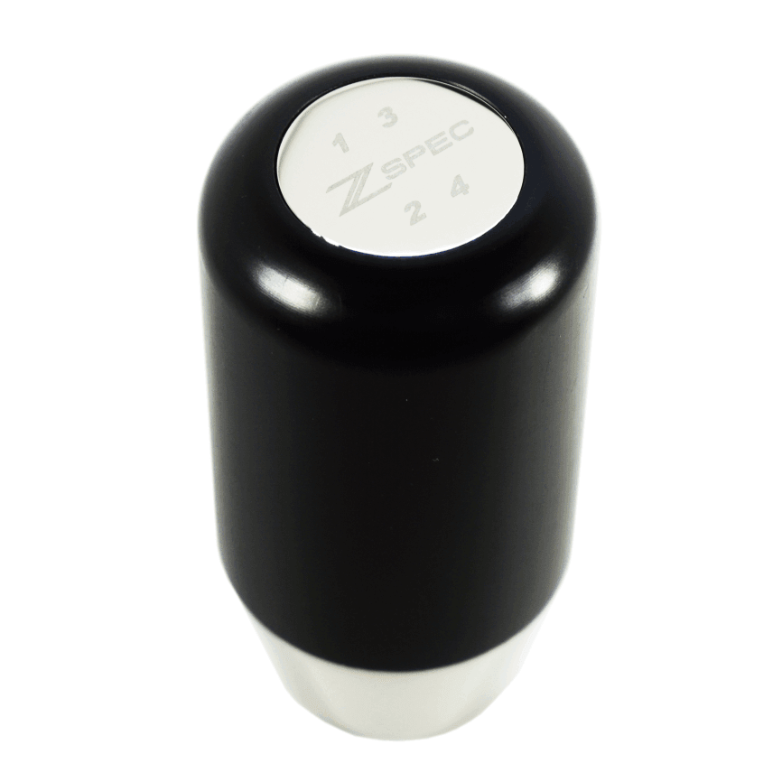 ZSPEC Shift Knob, M8-1.25, Delrin & Stainless, 4-Speed Shift Pattern Coin - ZSD-393686-ZSD-393693-ZSD-393709-ZSD-393716-  DRIVEN - 11