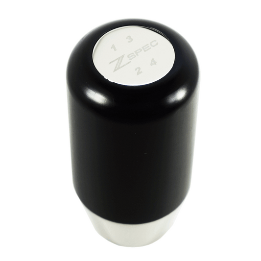 ZSPEC Shift Knob, M12-1.25, Delrin & Stainless, 4-Speed Shift Pattern Coin - ZSD-393099-ZSD-393105-ZSD-393112-ZSD-393129-  DRIVEN - 1