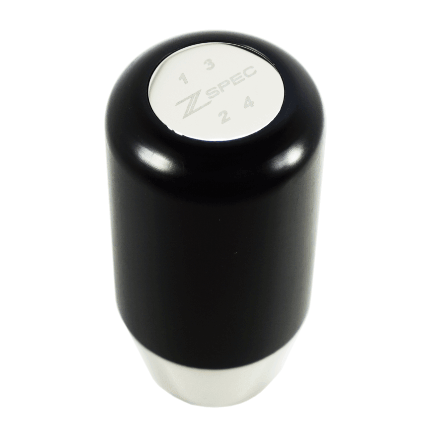 ZSPEC Shift Knob, M10-1.5, Delrin & Stainless, 4-Speed Shift Pattern Coin - ZSD-393440-ZSD-393457-ZSD-393464-ZSD-393471-  DRIVEN - 12